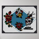 Search for tattoo flash art Skull
