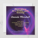 Search for ring square invitations Purple