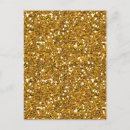 Search for gold background postcards Glitter