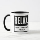 Search for accounting humor mugs Black and white