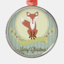 Search for fox christmas tree decorations Unique
