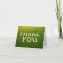Search for words for a thank you cards Green