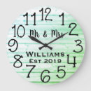 Search for distressed wood clocks Rustic