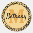 Search for leopard spot stickers Initial