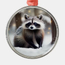 Search for racoon christmas tree decorations Forest