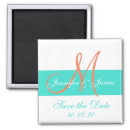 Search for coral magnets cards invites save the date