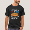 Search for 4th of july hotdog tshirts Comes