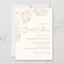 Search for script typography bridal shower invitations Chic