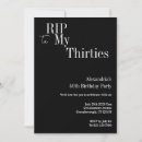 Search for 1930s invitations Black and white