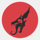 Search for red head stickers Dragon