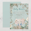Search for cute elephant baby shower invitations Typography