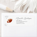 Search for football labels return address labels Cute