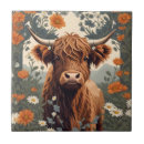 Search for cow tiles Vintage