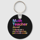 Search for math teacher key rings Education