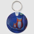 Search for colourful owls key rings Blue