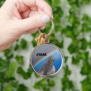 Search for bird of prey round key rings Peregrine falcon