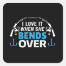 Search for love to fish stickers Fisherman