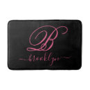 Search for hot pink bathroom accessories Monogrammed