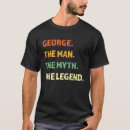 Search for george tshirts Legend
