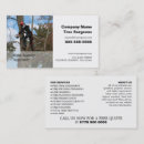 Search for tree surgeon business cards Gardener
