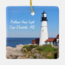 Search for maine lighthouse christmas tree decorations Beach