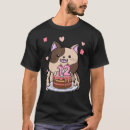 Search for birthday cake cat tshirts Bday