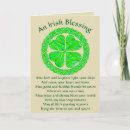 Search for celtic blessing cards Clover