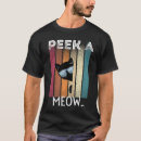 Search for peeking cat tshirts Cute