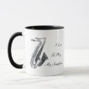 Search for playing saxophone mugs Jazz