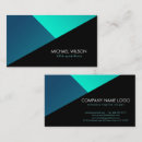 Search for geometric shape business cards Black