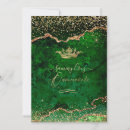 Search for green gold quinceanera invitations Tiara