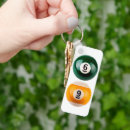 Search for billiard balls key rings Shiny
