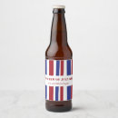 Search for blue and white stripe beer labels 4th of july