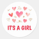 Search for girl valentine stickers Valentine baby shower