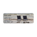 Search for beach chair return address labels Waves