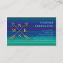 Search for compass business cards Blue