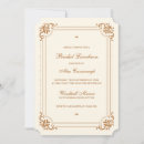 Search for elegant scroll invitations Vintage