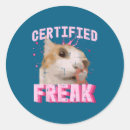 Search for funny girl stickers Colorful