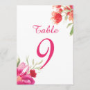 Search for watercolor table cards Flowers