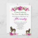 Search for wildlife baby shower invitations Elegant