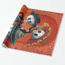 Search for skeleton wrapping paper Dia de los muertos