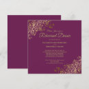 Search for dinner square invitations Sophisticated