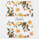 Search for orange baby blankets citrus