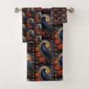 Search for gothic bath towels Crow