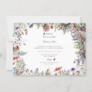 Search for garden engagement party invitations Wildflower