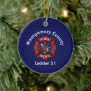 Search for fire department christmas tree decorations Volunteer