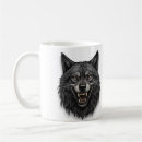 Search for wild wolf mugs Snow