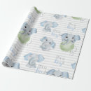 Search for cute jungle animals wrapping paper Boy baby shower
