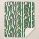 Search for birch trees blankets White