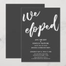 Search for dark wedding invitations Typography